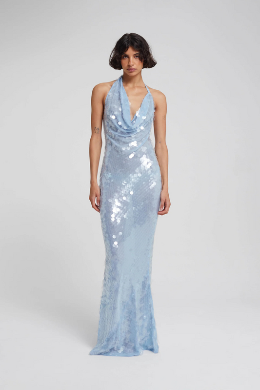 SKYE | ROMANTISCHE GLITTERJURK