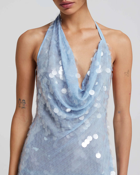 SKYE | ROMANTISCHE GLITTERJURK