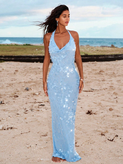 SKYE | ROMANTISCHE GLITTERJURK