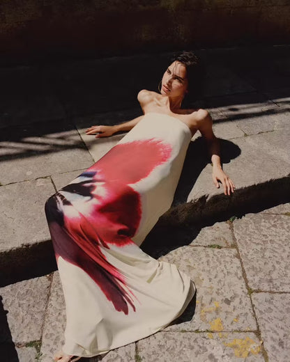 LAUREN | FLOWY TROPISCHE JURK